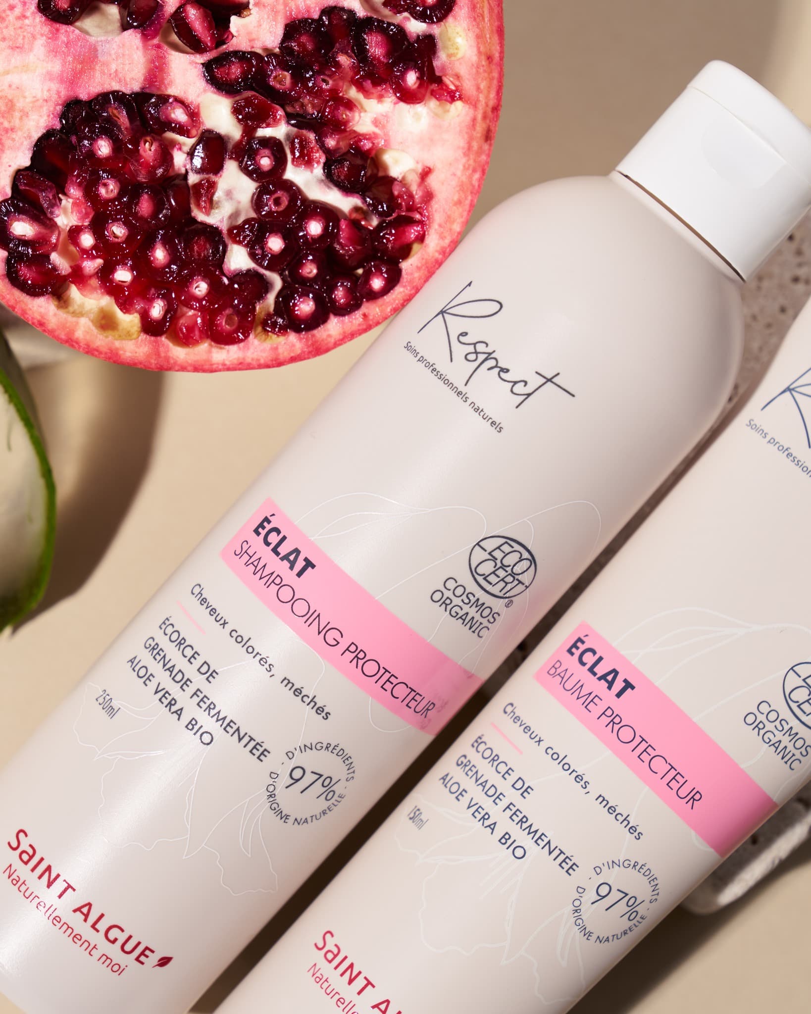 Adoptez le duo Éclat pour protéger vos colorations ou cheveux méchés 🩷
💧Formulé avec 97% d’ingrédients d’origine naturelle
🌱Enrichi en écorce de grenade fermentée & aloe vera bio
♻️Certifié COSMOS ORGANIC par ECOCERT
Prenez votre RDV en salon dès maintenant via le lien en bio !
