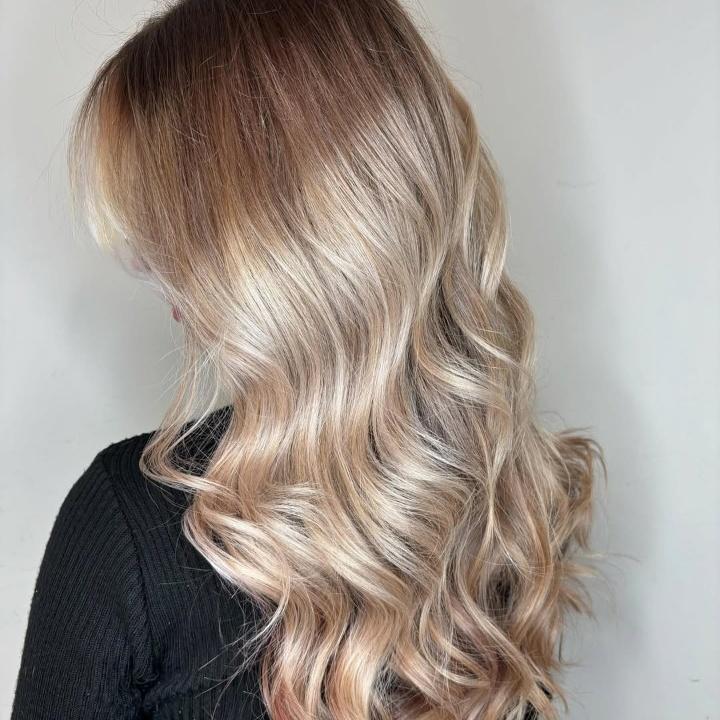 Balayage blond