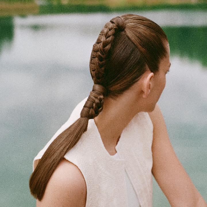 Tresse plaqué